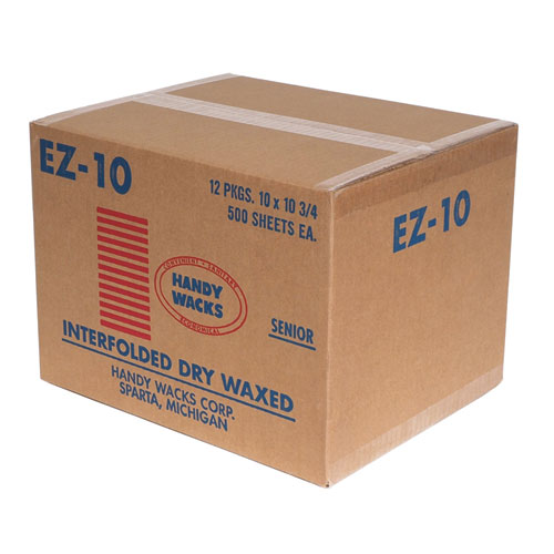 Picture of Interfolded Dry Waxed Paper Deli Sheets, 10.75 x 10, 500 Box, 12 Boxes/Carton