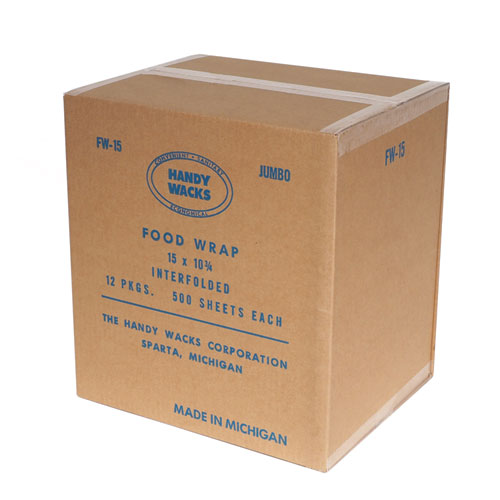 Picture of Interfolded Food Wrap Deli Sheets, 10.75 x 15, 500 Box, 12 Boxes/Carton