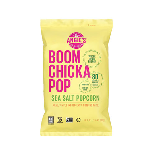 Picture of BOOMCHICKAPOP Popcorn, 0.6 oz Bag, 24 Bags/Carton