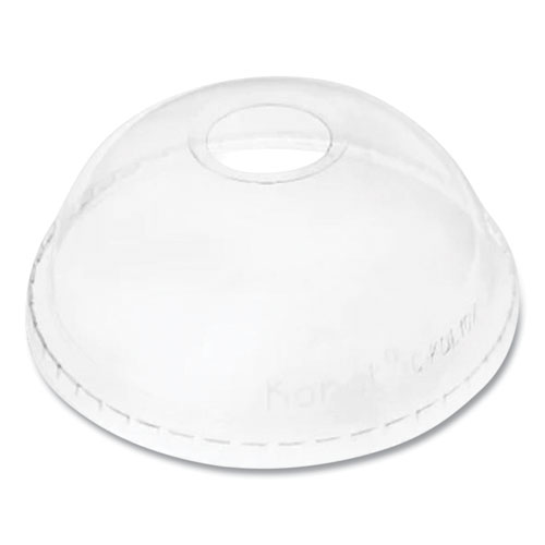 Picture of PET Lids, Dome Lid, Fits 32 oz Cold Cups, Clear, 500/Carton