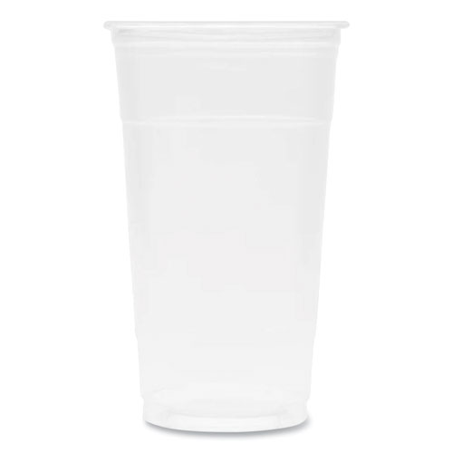 Picture of PET Plastic Cups, 32 oz, Clear, 300/Carton