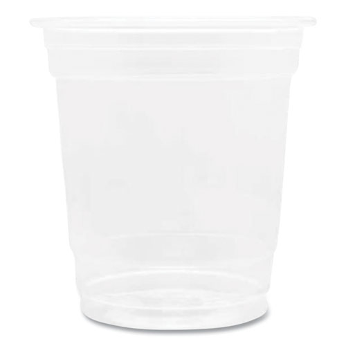 Picture of PET Plastic Cups, 8 oz, Clear, 1,000/Carton