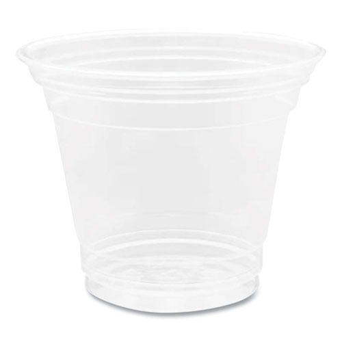 Picture of PET Plastic Cups, 9 oz, Clear, 1,000/Carton