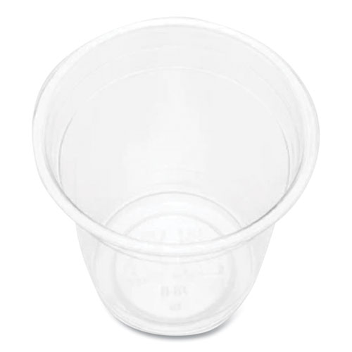 Picture of PET Plastic Cups, 8 oz, Clear, 1,000/Carton