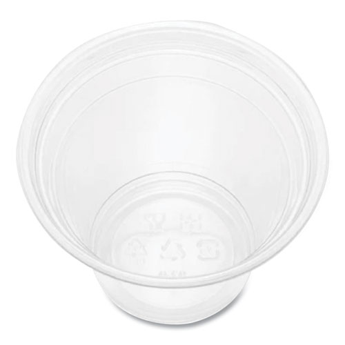 Picture of PET Plastic Cups, 9 oz, Clear, 1,000/Carton