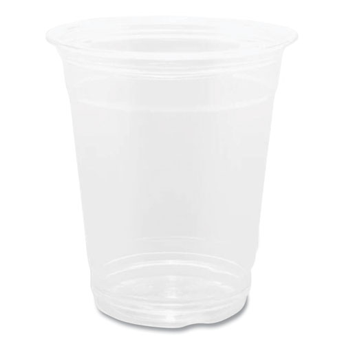 Picture of PET Plastic Cups, 92 mm Rim Diameter, 12 oz, Clear, 1,000/Carton