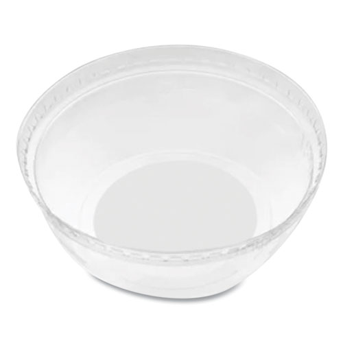 Picture of PET Lids, Wide Opening Dome, Fits 12 oz to 24 oz Cold Cups, Clear, 1,000/Carton