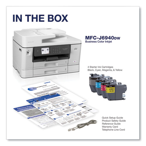 Picture of MFC-J6940DW Color All-in-One Inkjet Printer, Copy/Fax/Print/Scan