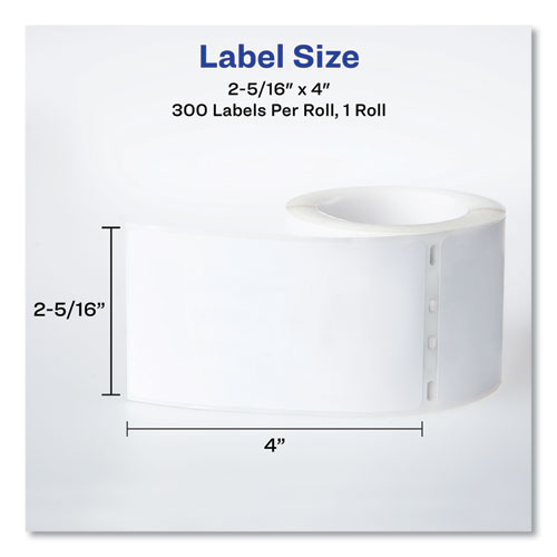 Picture of Multipurpose Thermal Labels, 4 x 2.94, 300/Roll, 1 Roll/Box