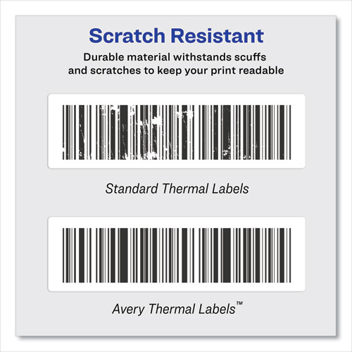 Picture of Multipurpose Thermal Labels, 3.5 x 1.3, White, 350/Roll, 2 Rolls/Box