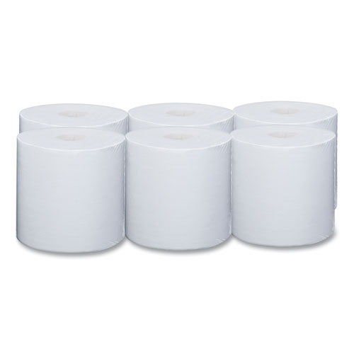 Picture of Power Clean Wipers for Solvents WetTask Customizable Wet Wiping System, Wipers Only, 9 x 15, White, 275/Roll, 2 Rolls/Carton