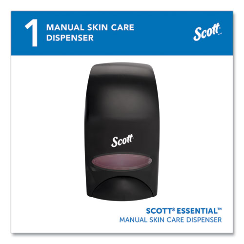 Picture of Essential Manual Skin Care Dispenser, For Traditional Business, 1,000 mL, 5 x 5.25 x 8.38, Black