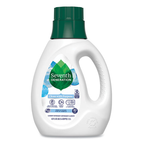 Picture of Natural Liquid Laundry Detergent, Fragrance Free, 45 oz Bottle