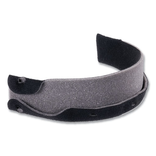 Picture of Skullerz 8990 Lightweight Hard Hat Sweatband Replacement, Polyester, Black, 10/Pack