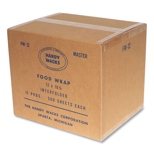 Picture of Interfolded Food Wrap Deli Sheets, 10.75 x 12, 12/Carton