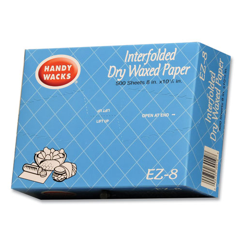 Picture of Interfolded Dry Waxed Paper Deli Sheets, 10.75 x 8, 12/Box