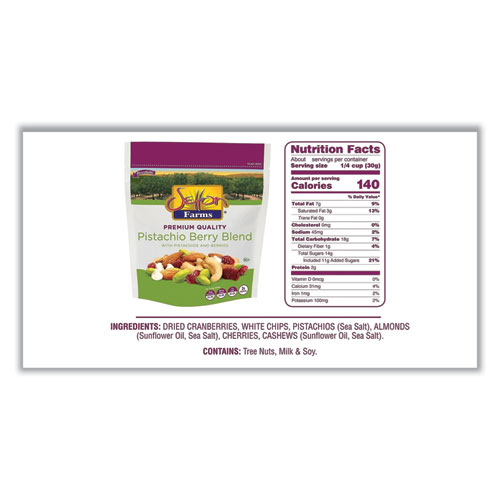 Picture of Pistachio Berry Blend, 4 oz Bag, 10/Carton