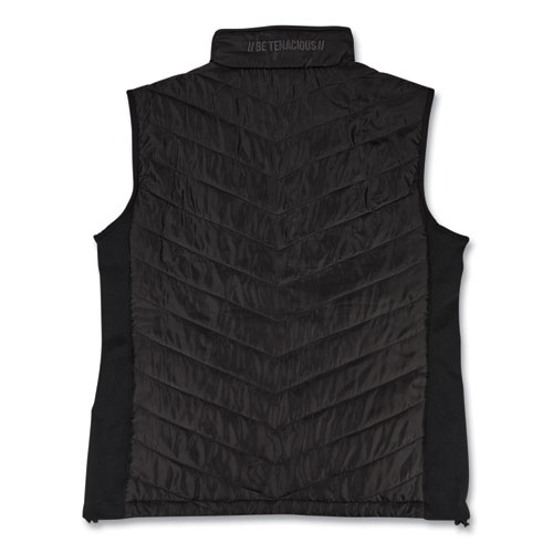 Picture of N-Ferno 6495 Rechargeable Heated Vest with Batter Power Bank, Fleece/Polyester, Medium, Black