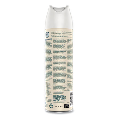 Picture of Disinfectant Spray, Citrus Scent, 17.5 oz Aerosol Spray, 8/Carton