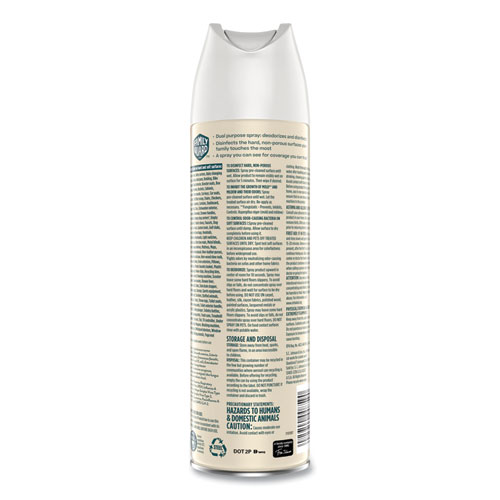 Picture of Disinfectant Spray, Fresh Scent, 17.5 oz Aerosol Spray, 8/Carton