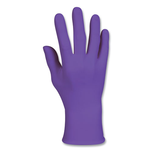 PURPLE+NITRILE+Exam+Gloves%2C+242+mm+Length%2C+Small%2C+Purple%2C+100%2FBox