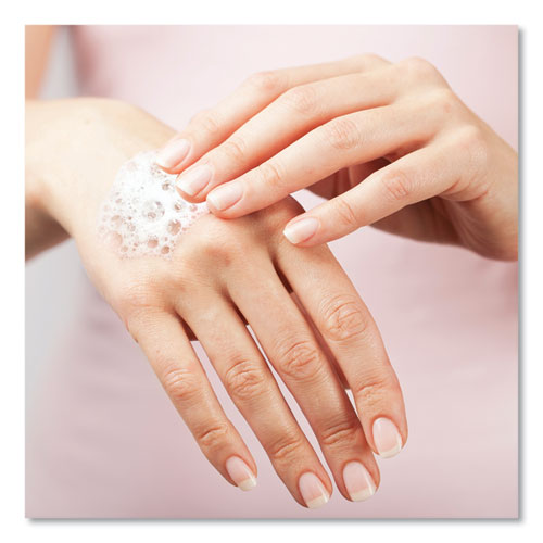 Picture of Alcohol-Free Foam Hand Sanitizer, 18 oz Pump Bottle, Fragrance-Free