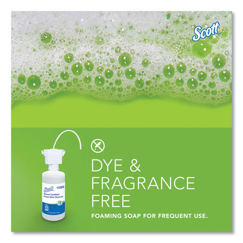 Picture of Essential Green Certified Foam Skin Cleanser Refill, Fragrance-Free, 1,500 mL, 2/Carton