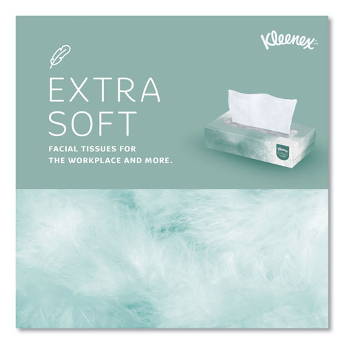 Picture of Naturals Facial Tissue for Business, Flat Box, 2-Ply, White, 125 Sheets/Box