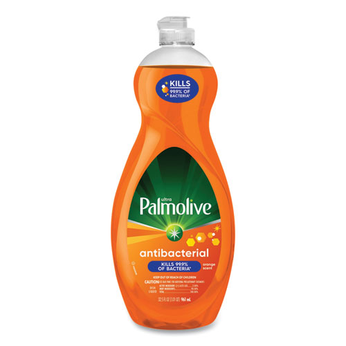 Picture of Ultra Antibacterial Dishwashing Liquid, Orange Scent, 32.5 oz Bottle, 9/Carton