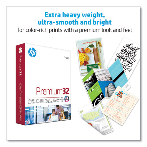 Picture of Premium32, 100 Bright, 32 lb Bond Weight, 8.5 x 11, Extra Bright White, 250 Sheets/Ream, 6 Reams/Carton