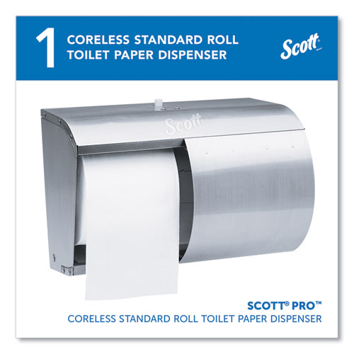 Picture of Pro Coreless SRB Tissue Dispenser, 10.13 x 6.4 x 7, Stainless Steel