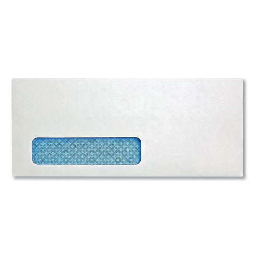 Picture of Redi-Seal Security-Tint Envelope, Address Window, #10, Commercial Flap, Redi-Seal Closure, 4.13 x 9.5, White, 500/Box