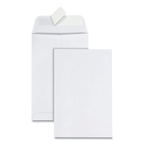 Picture of Redi-Strip Catalog Envelope, #1, Cheese Blade Flap, Redi-Strip Adhesive Closure, 6 x 9, White, 100/Box