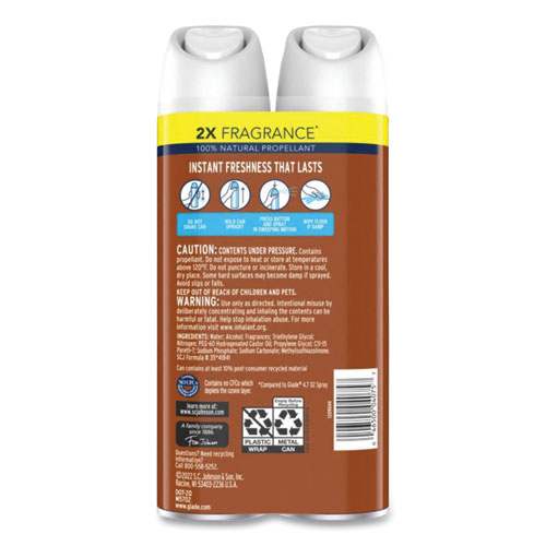 Picture of Air Freshener, Cashmere Woods, 8.3 oz Aerosol Spray, 3/Carton