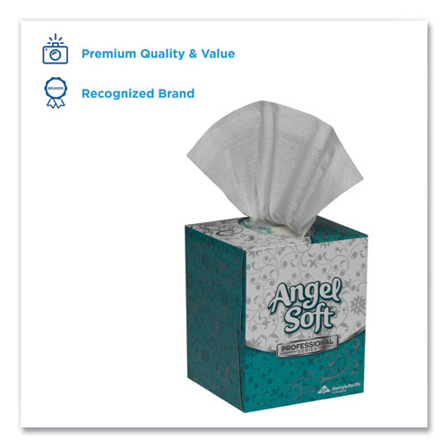 Picture of Premium Facial Tissue in Cube Box, 2-Ply, White, 96 Sheets/Box, 36 Boxes/Carton