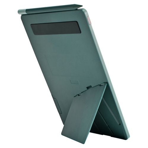 Picture of VersaBoard Reusable Writing Tablet, LCD Touchscreen, 5.38" x 7.5", Mineral Green/Black