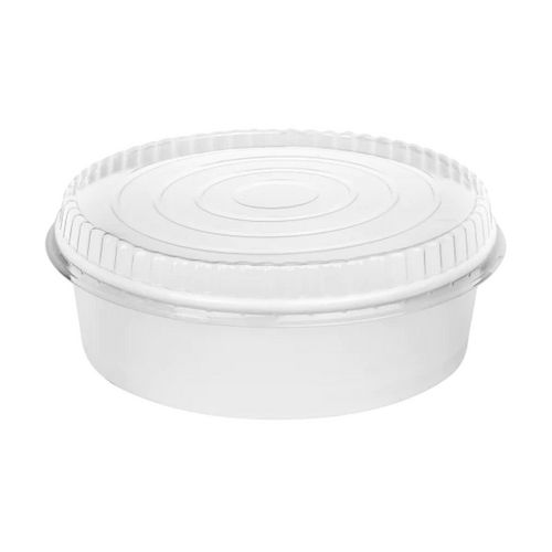 Picture of Plastic Lid for Food Bucket, Clear, Plastic, 270/Carton