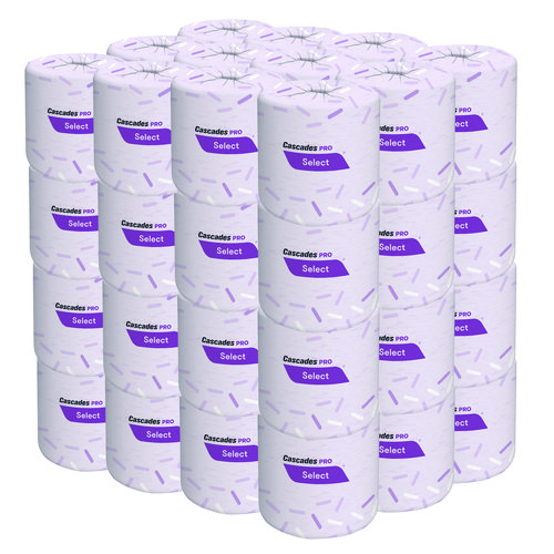 Picture of Select Standard Bath Tissue, 2-Ply, White, 4 x 3.25, 420 Sheets/Roll, 48 Rolls/Carton