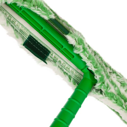 Picture of Monsoon Plus StripWasher Complete with Green Plastic Handle, Green/White Sleeve, 18" Wide Sleeve, 10/Carton