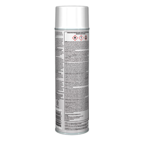 Picture of Stainless Steel Polish and Cleaner, Lemon Scent, 15 oz Aerosol Spray