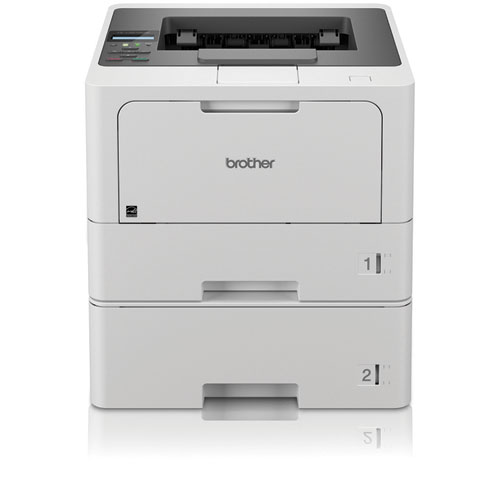 HL-L5210dwt+Business+Monochrome+Laser+Printer+with+Dual+Paper+Trays