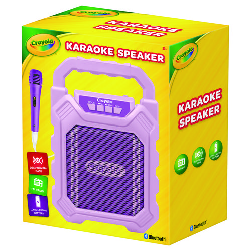 Picture of Karaoke Speaker, Bluetooth, Purple