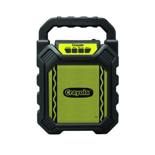 Picture of Karaoke Speaker, Bluetooth, Black/Yellow