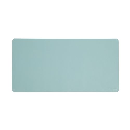 Picture of Vegan Leather Desk Pads, 31.5" x 15.7", Light Blue