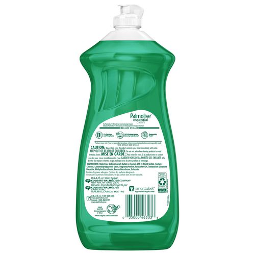 Picture of Dishwashing Liquid, Fresh Scent, 28 oz Bottle, 9/Carton