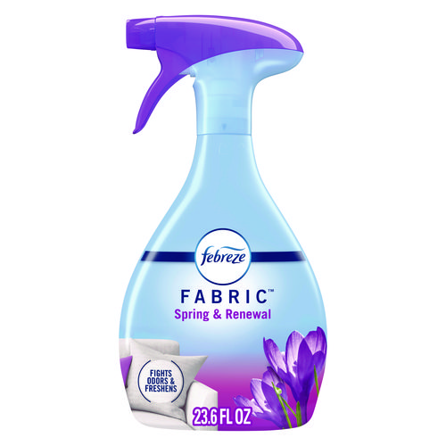 Picture of FABRIC Refresher/Odor Eliminator, Spring and Renewal, 23.6 oz Spray Bottle, 4/Carton