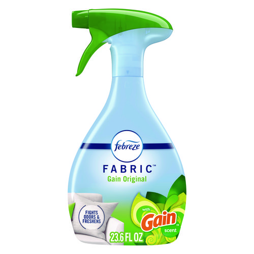 Picture of FABRIC Refresher/Odor Eliminator, Gain Original, 23.6 oz Spray Bottle, 4/Carton