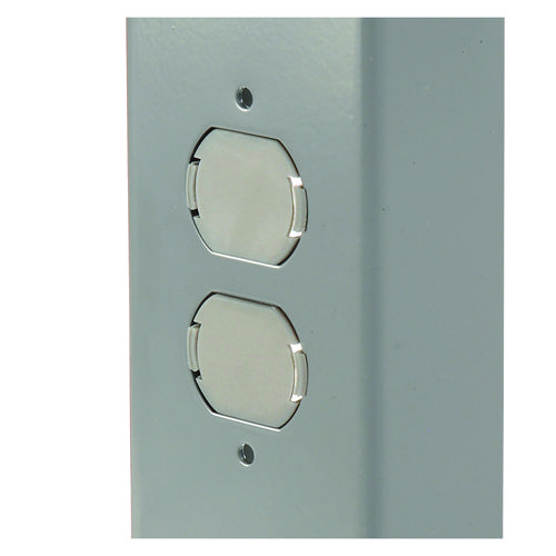 Picture of Standard Duty Butcher Block Top Adjustable Height Workbench, 2,000 lbs, 60 x 30 x 30.88 to 36.88, Gray