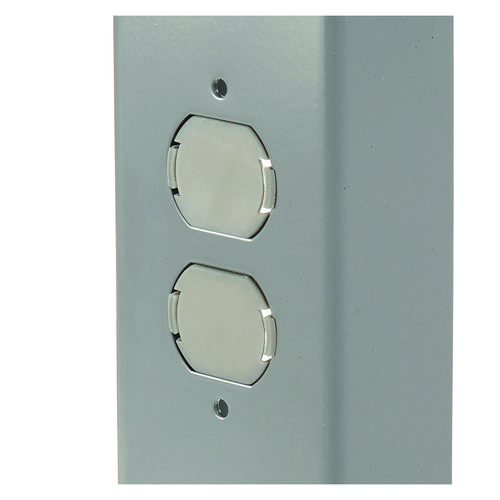 Picture of Light Duty Butcher Block Top Adjustable Height Workbench, 800 lbs, 60 x 30 x 36 to 43, Gray