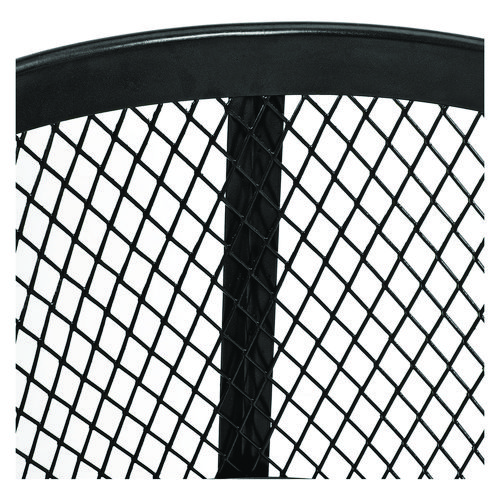 Picture of Steel Mesh Corrosion Resistant Trash Can, 48 gal, Black